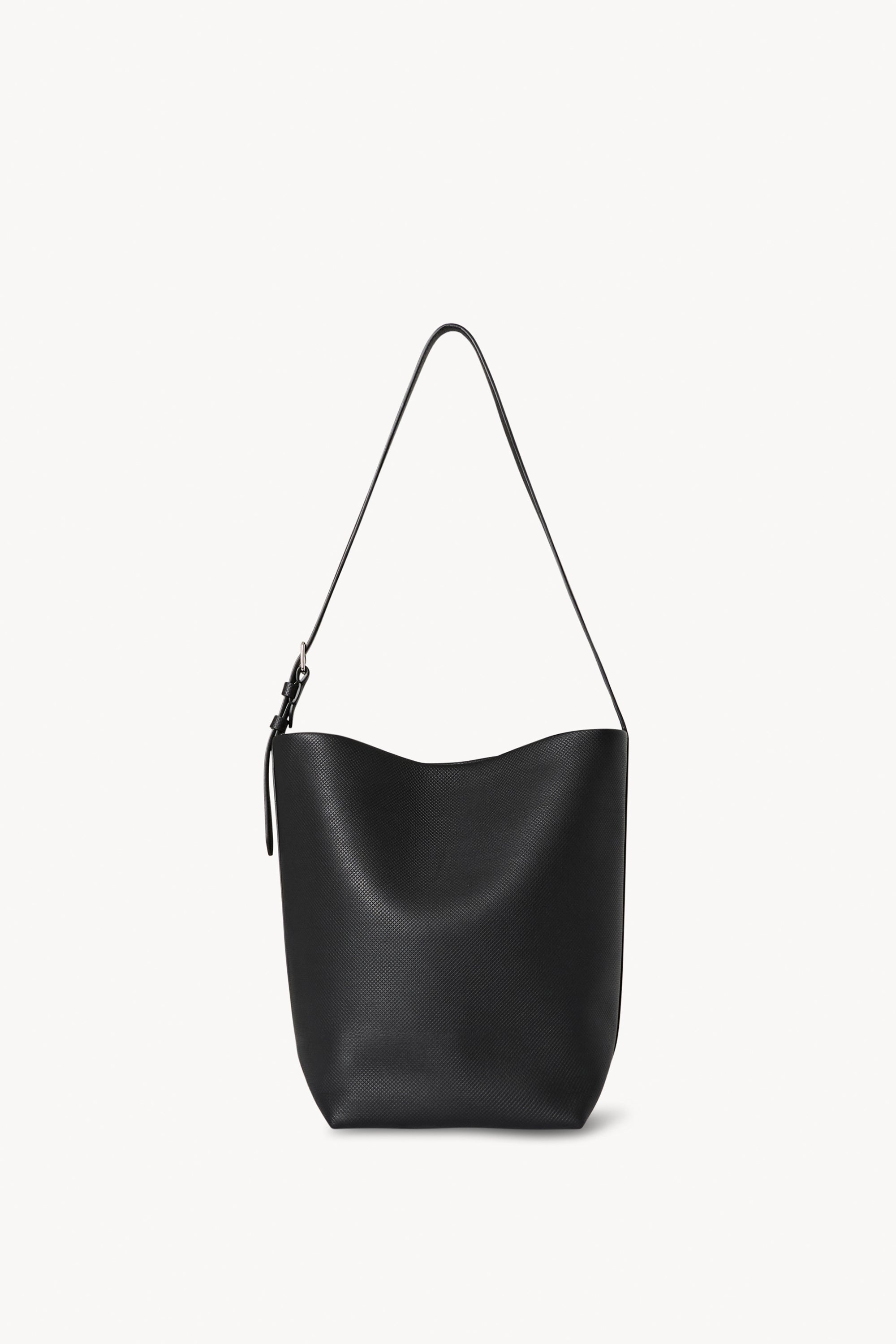 Medium N/S Shoulder Bag in Leather - 1