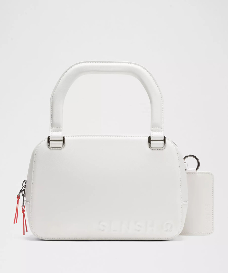 Top-Handle Leather Alternative XL Belt Bag 2L *SLNSH Collection 1