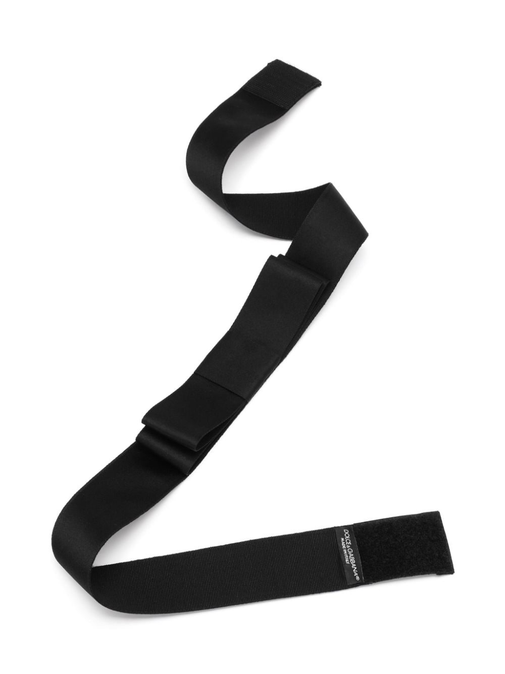 bow-embellished ribbon belt - 3