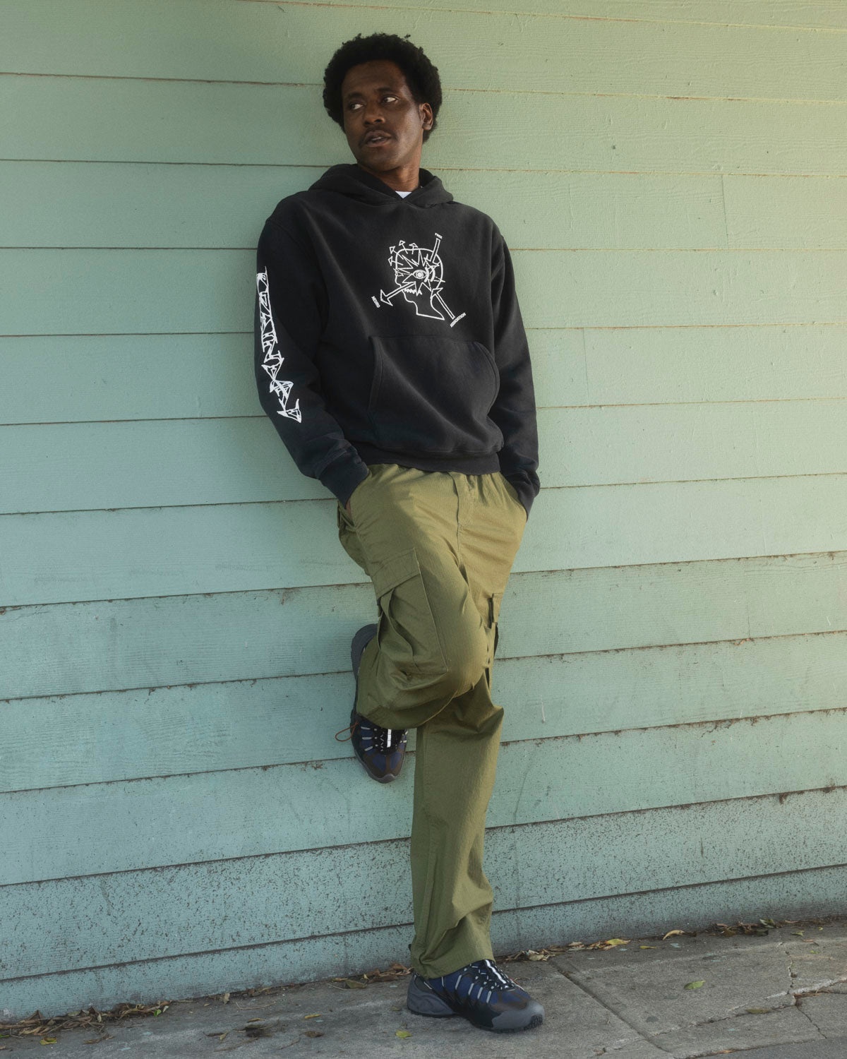 Neuro Free Association Hoodie - Washed Black - 4