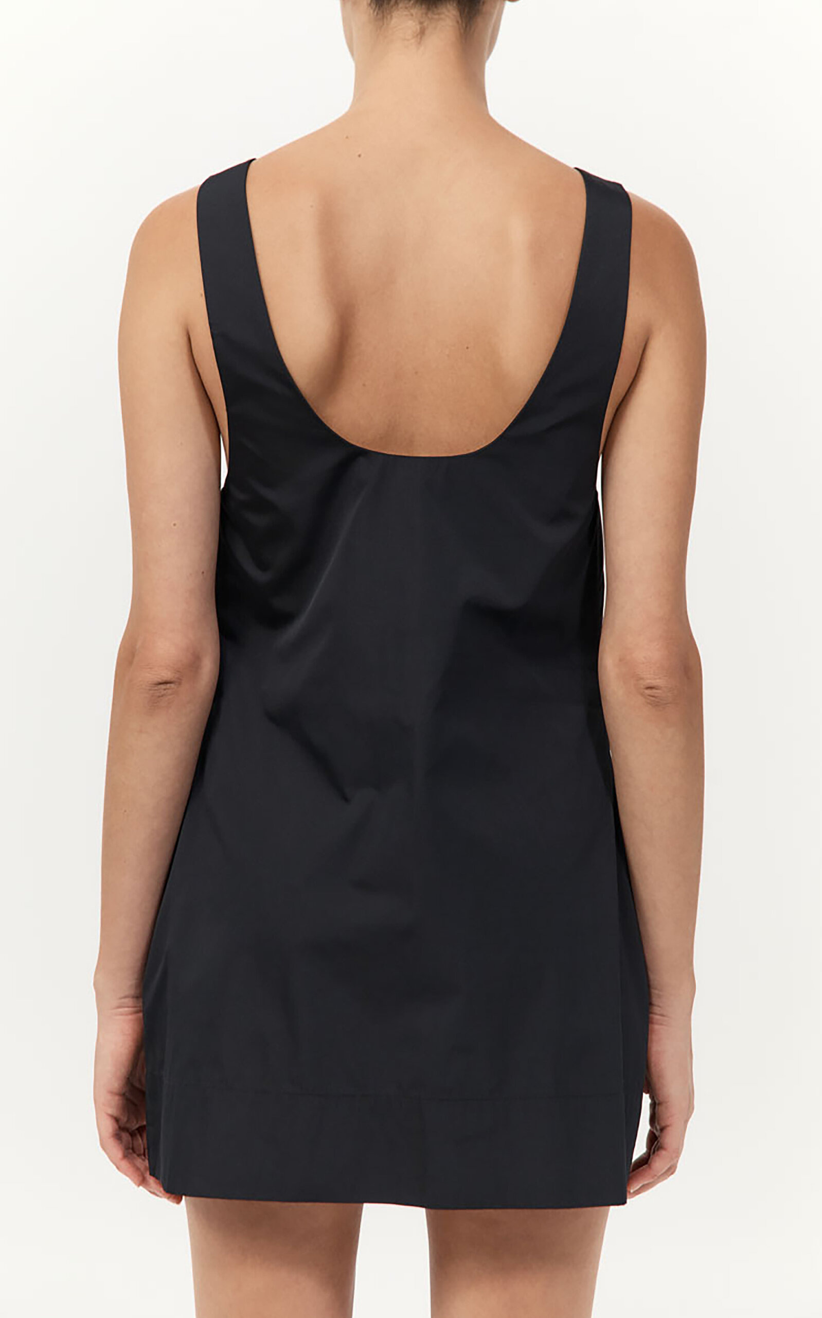 Scoop-Neck Mini Dress black - 6