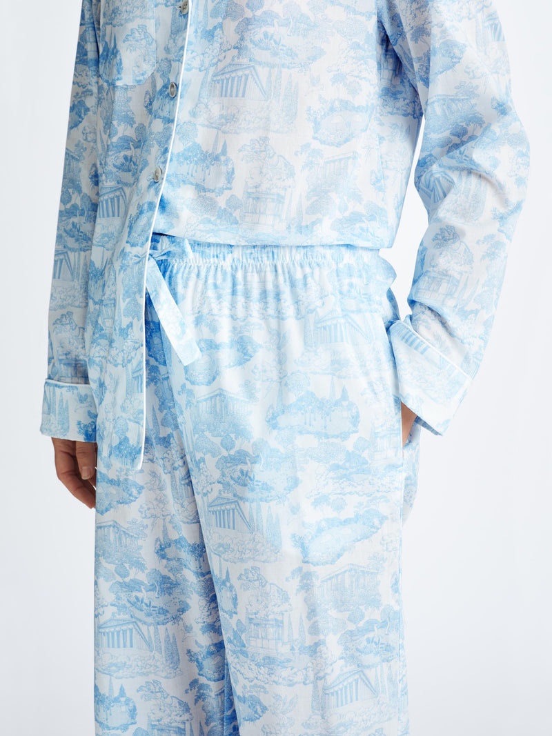 Women's Pajamas Ledbury 77 Cotton Batiste White - 6