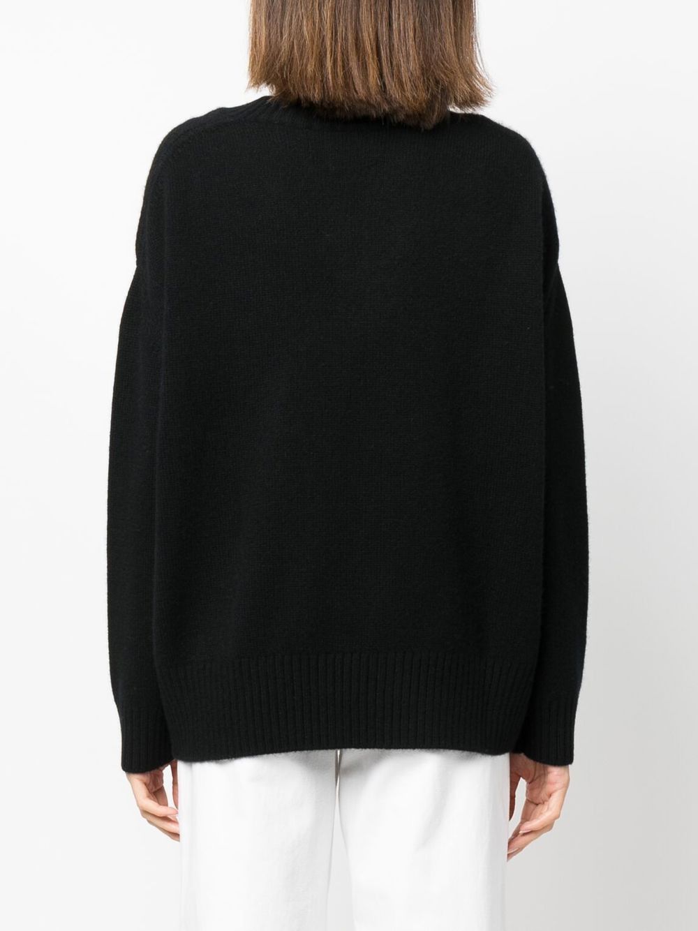V-neck cashmere jumper - 4
