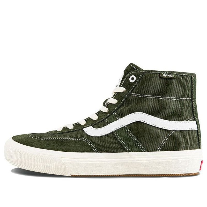 Vans Crockett 높은 프로 신발 녹색 육군 녹색 VN0A4UW22LG - 1