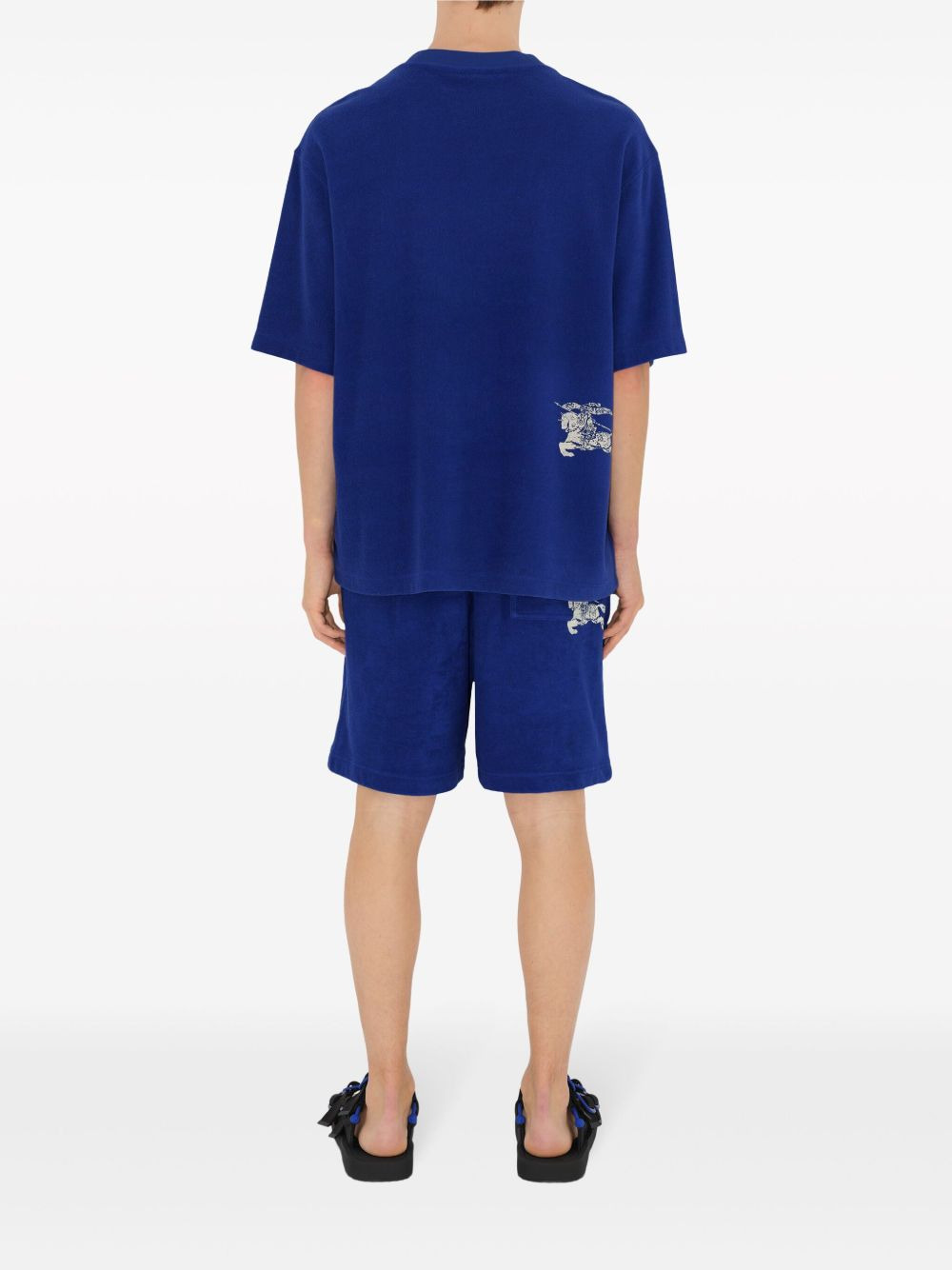 EKD-print towelled shorts - 2