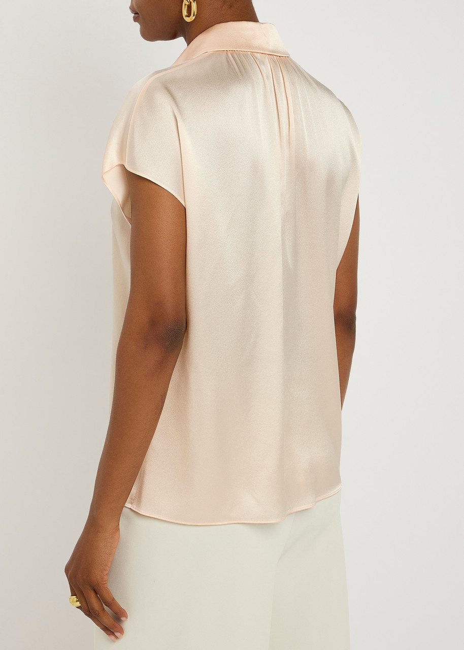 Vince Silk-satin Shirt - 3