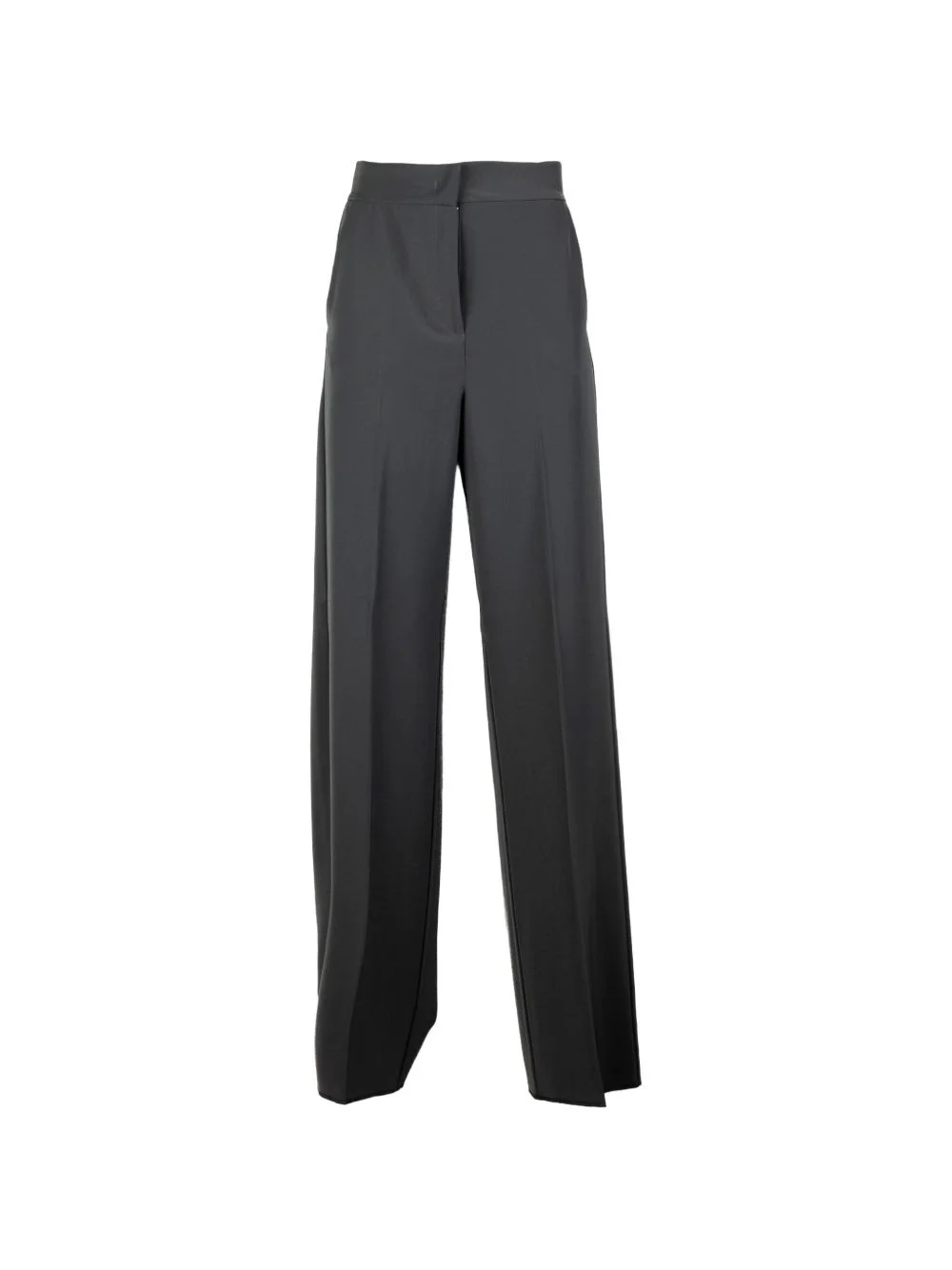 high-waisted wide-leg trousers - 1