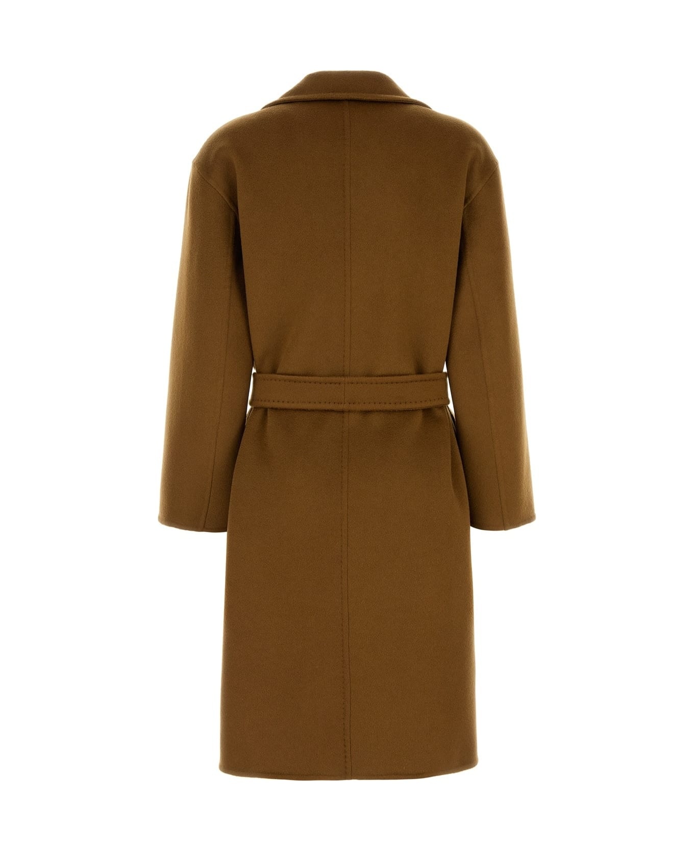 Melinda Belted Long-sleeved Coat - 2