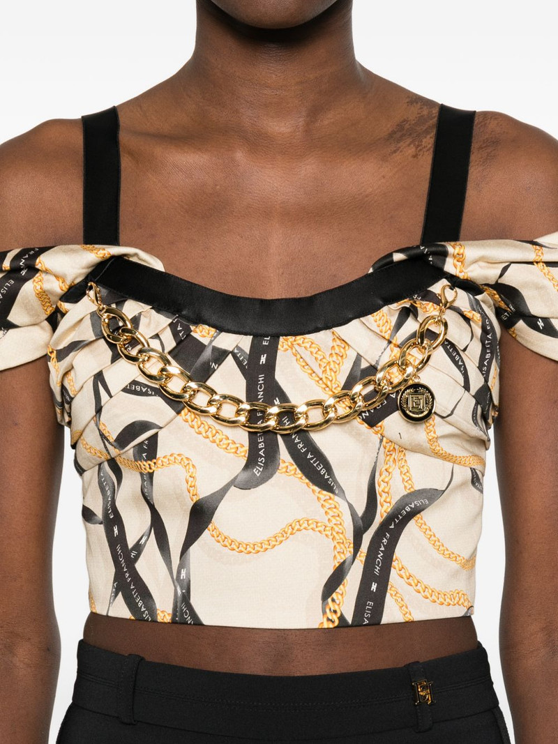 chain print top 5