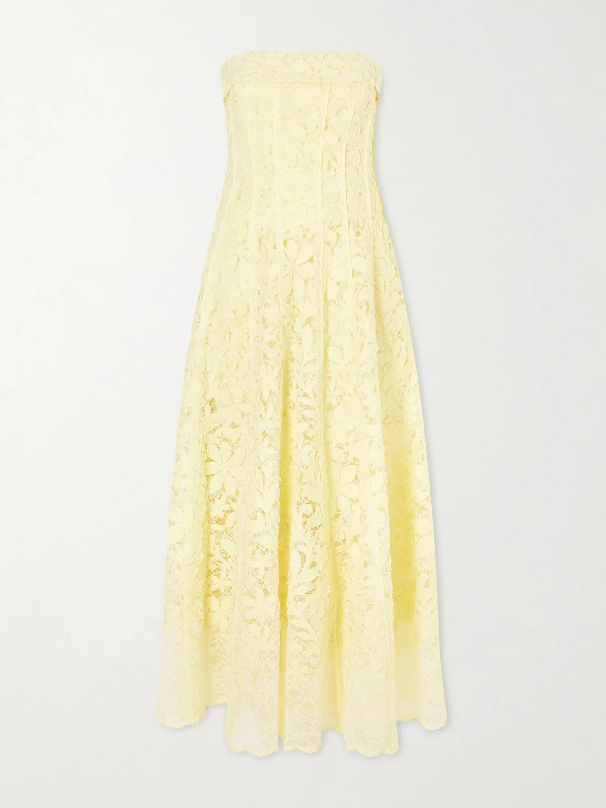 Imogen Cotton-lace Midi Dress - 1