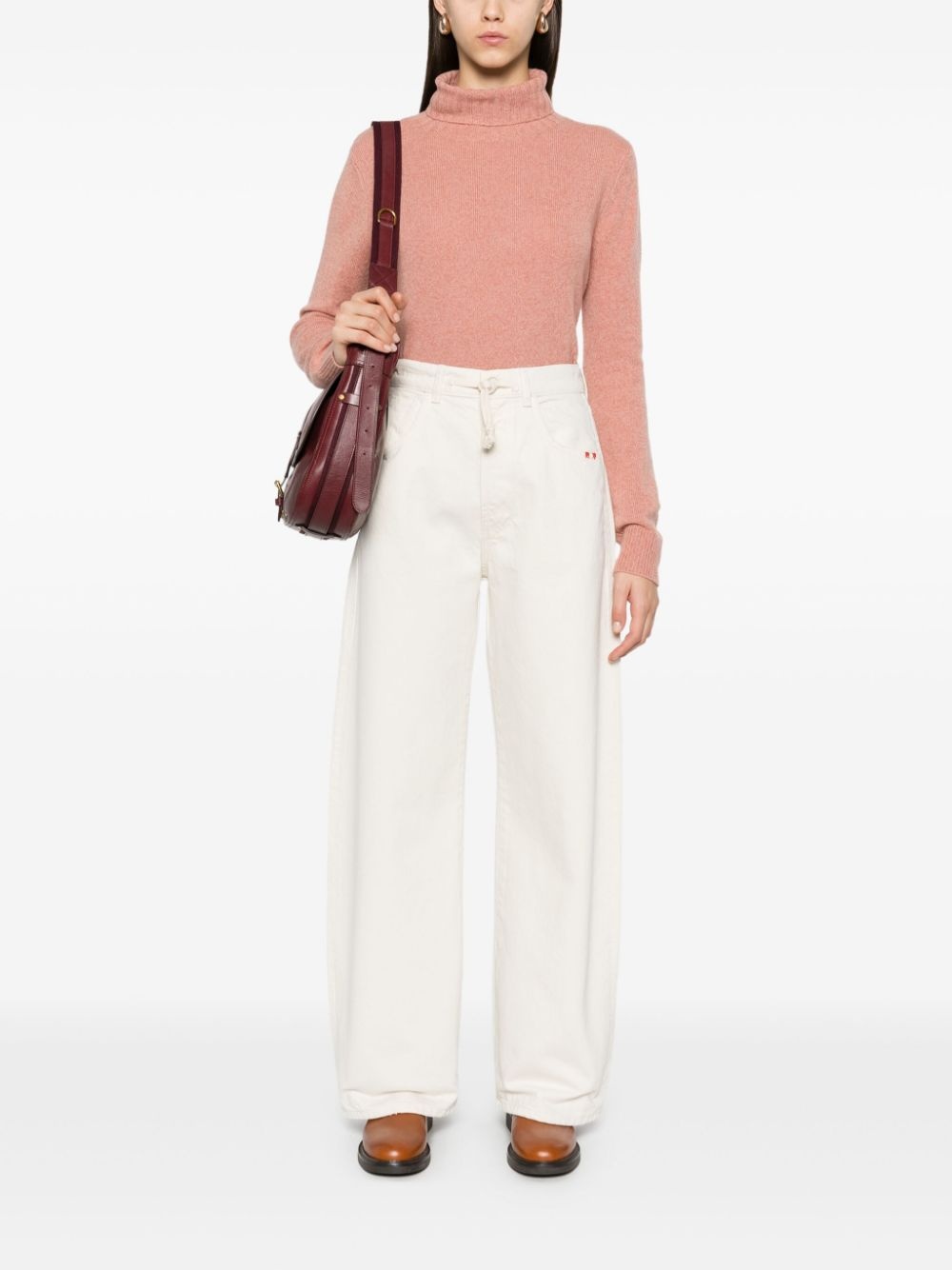 mélange-effect sweater - 2