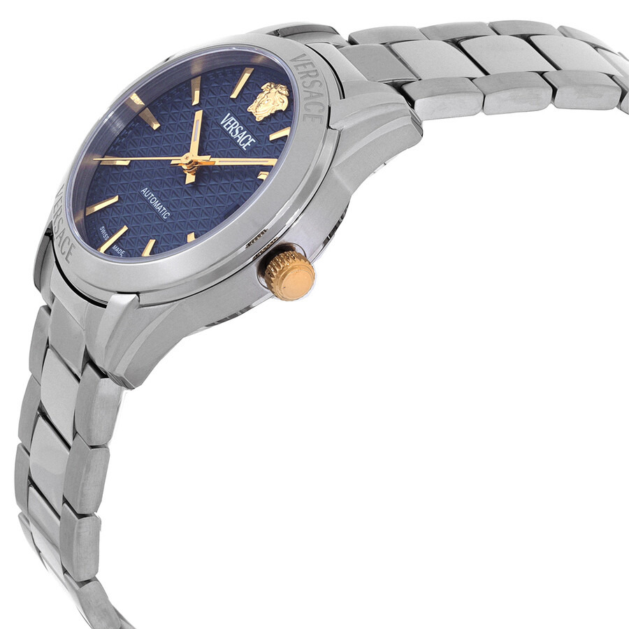 Versace Greca Classic Automatic Blue Dial Ladies Watch VESCA0224 - 2