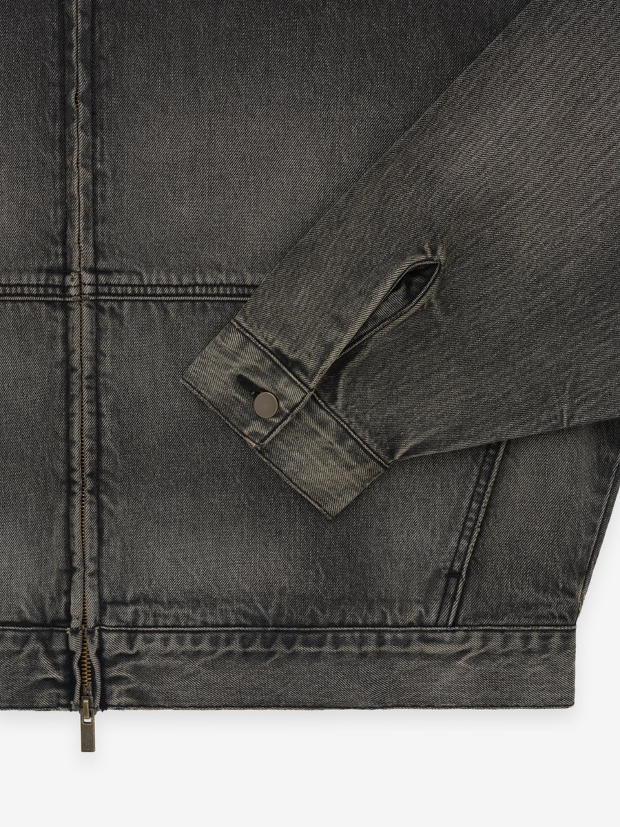 Denim Trucker Jacket - 4