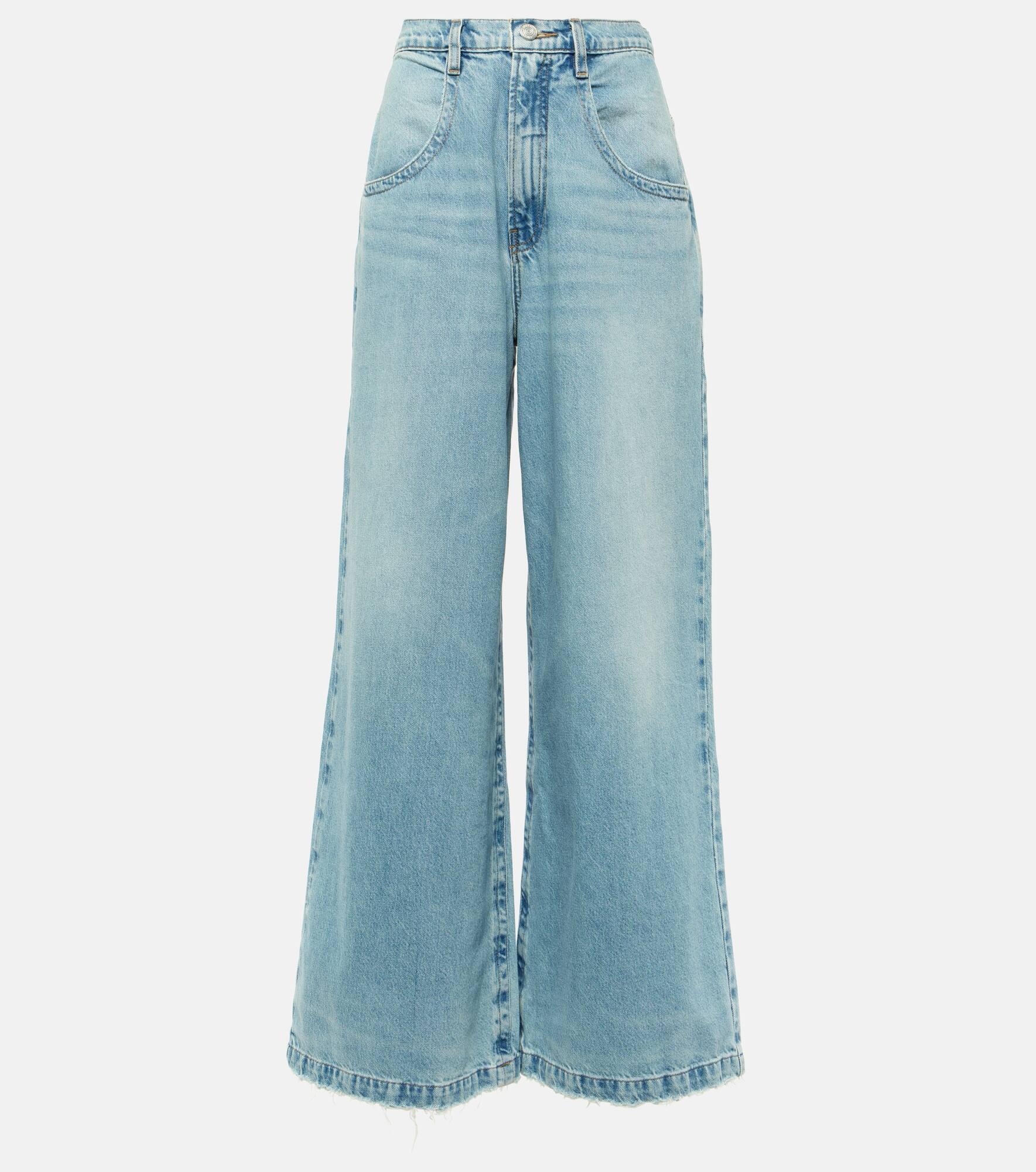 The Skater high-rise wide-leg jeans - 1