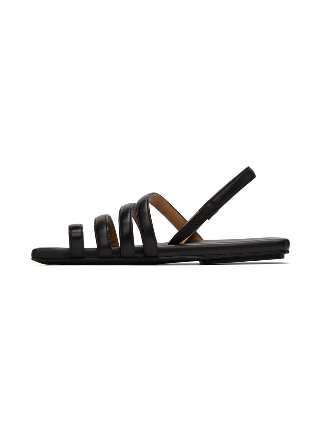 Black Tavola Sandals - 3