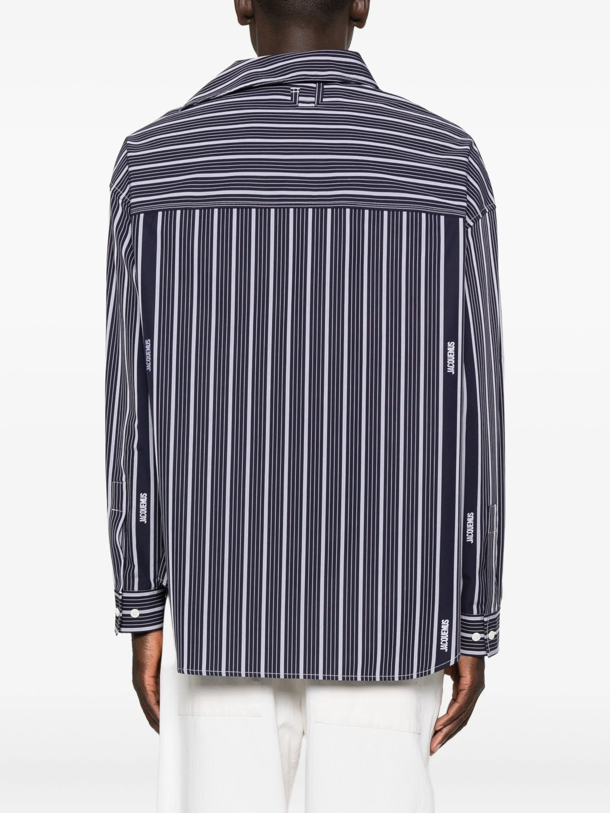 Jacquemus Stripe Logo Shirt - 2