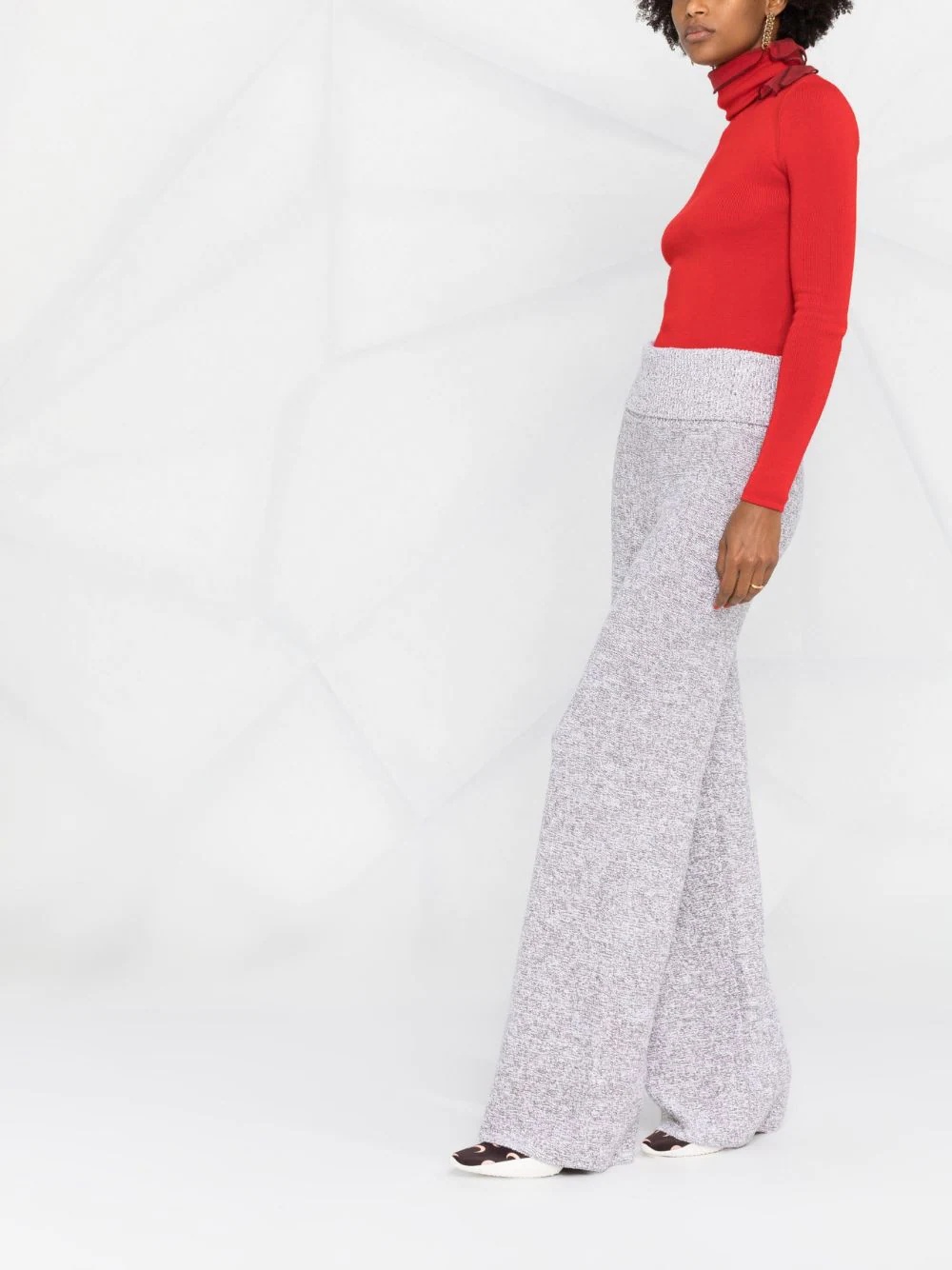 Languid wide-leg trousers - 4