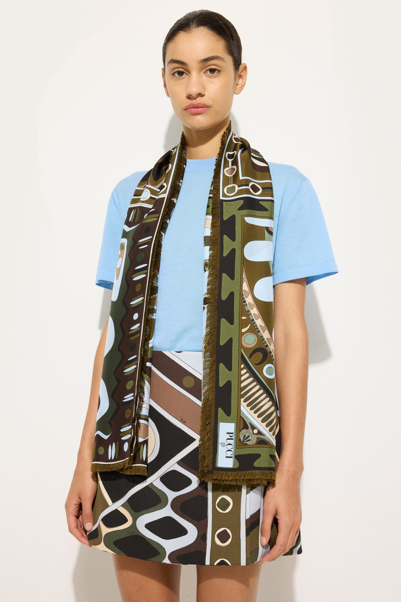 PUCCI MIXED PRINT SILK STOLE outlook