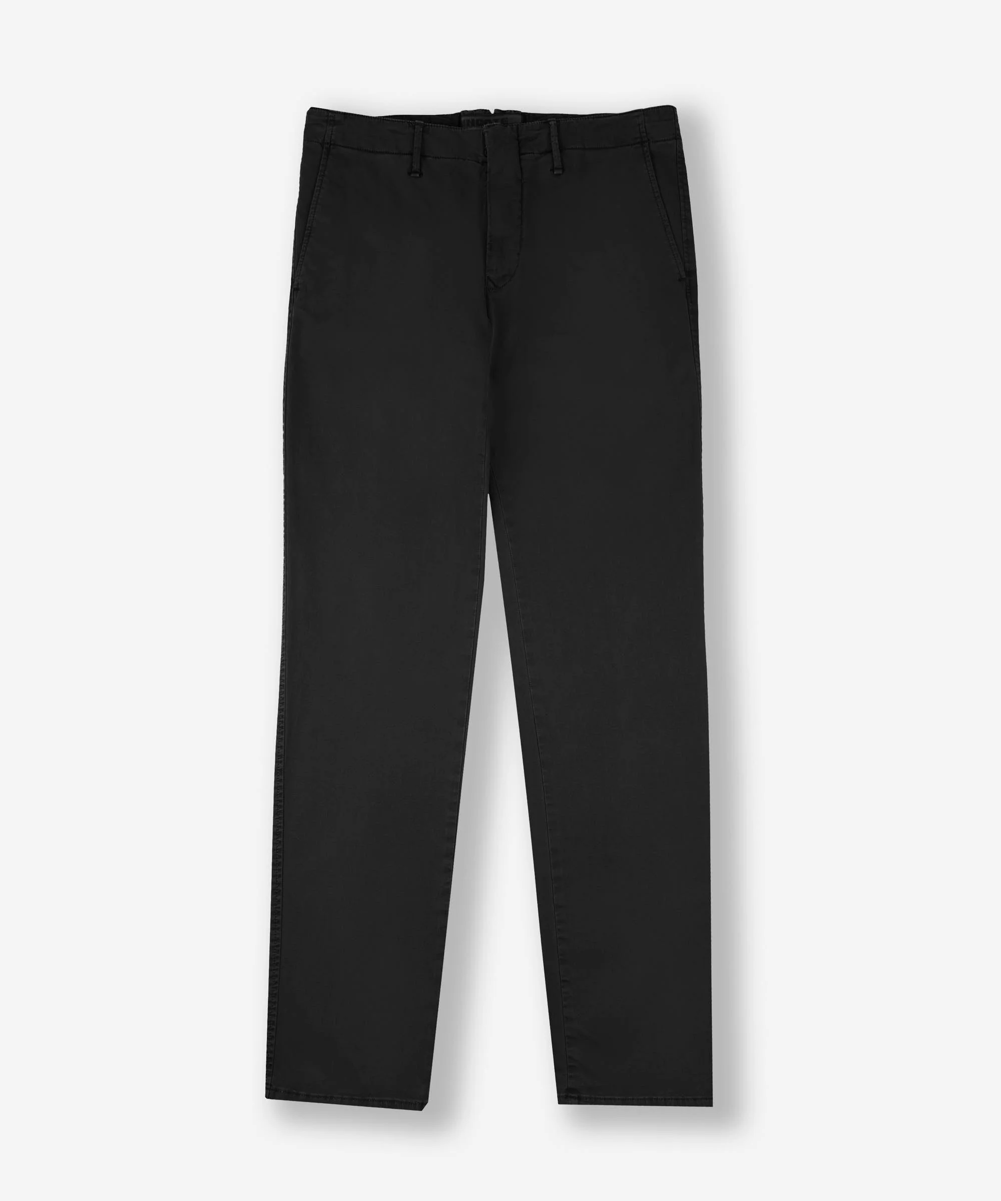 Slim fit trousers in certified stretch gabardine - 1