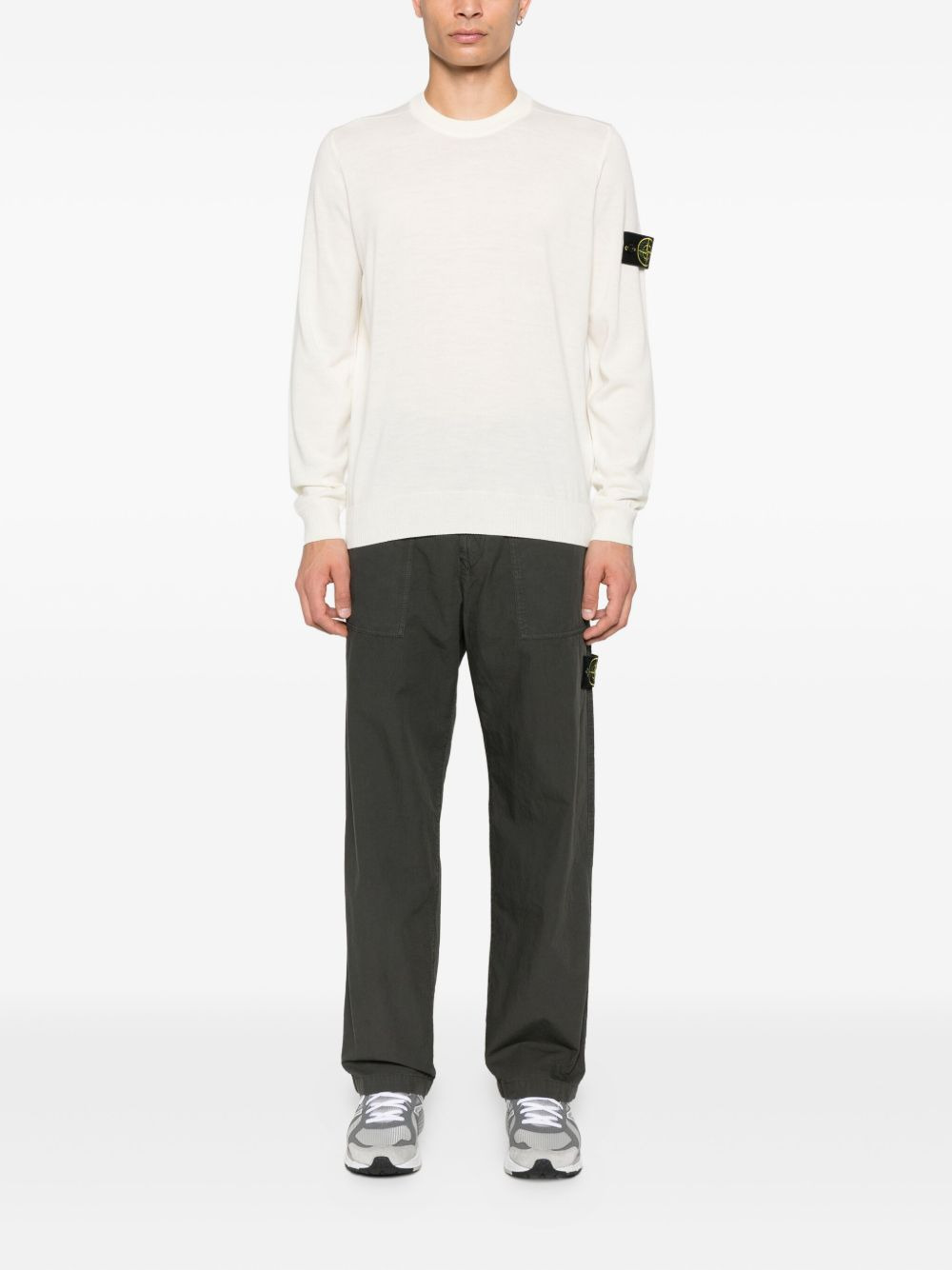 3100005 patch-pocket trousers - 2