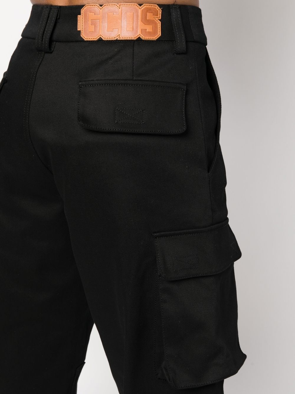 straight-leg cargo trousers - 5