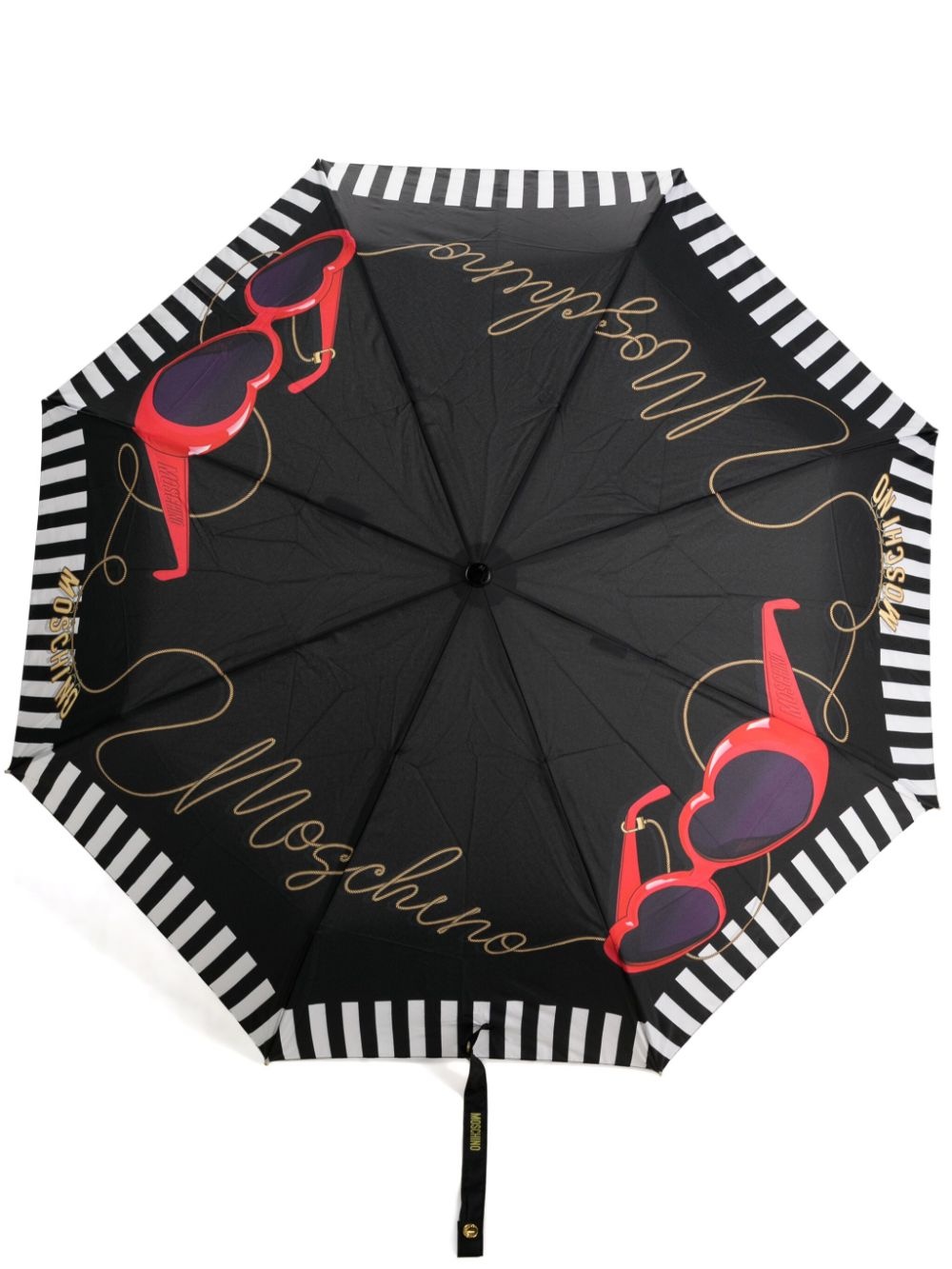 graphic-print compact umbrella - 1