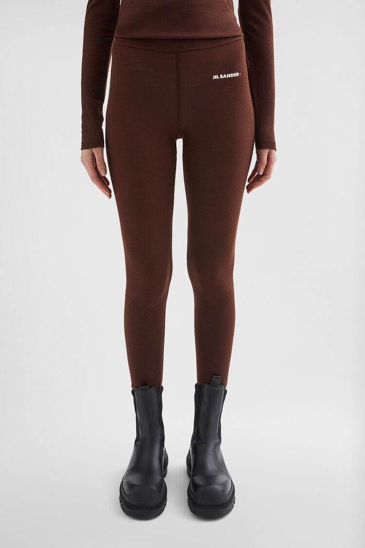 Lightweight Wool Blend Leggings - 3