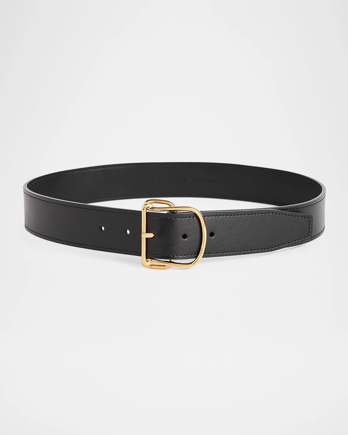Swirl Medium Leather Belt - 1