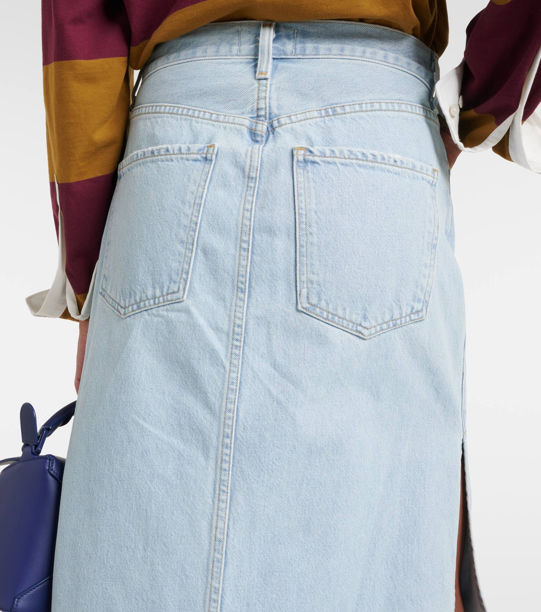 Astrid Slice denim maxi skirt - 6