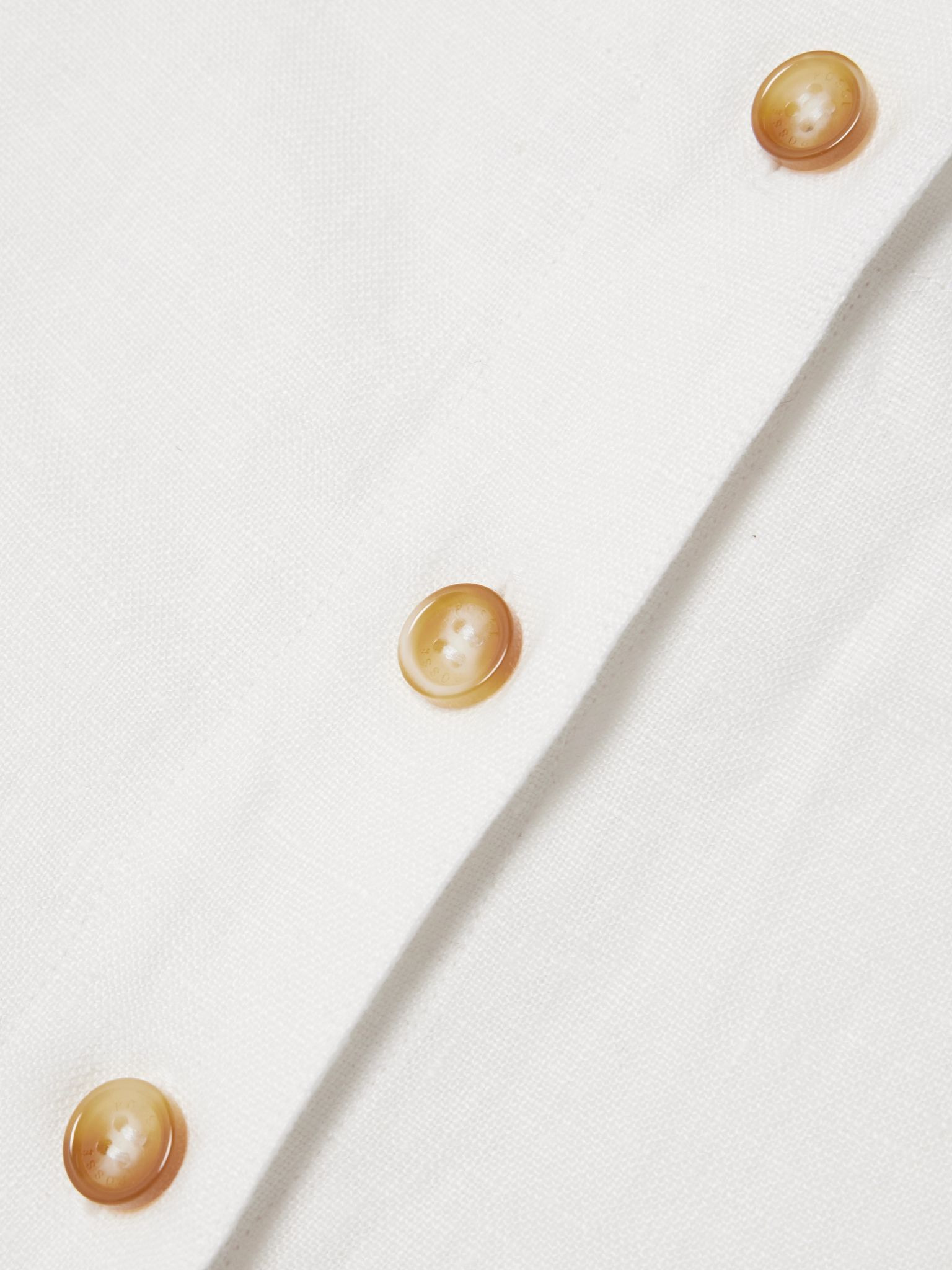 Emma linen vest Ivory - 4