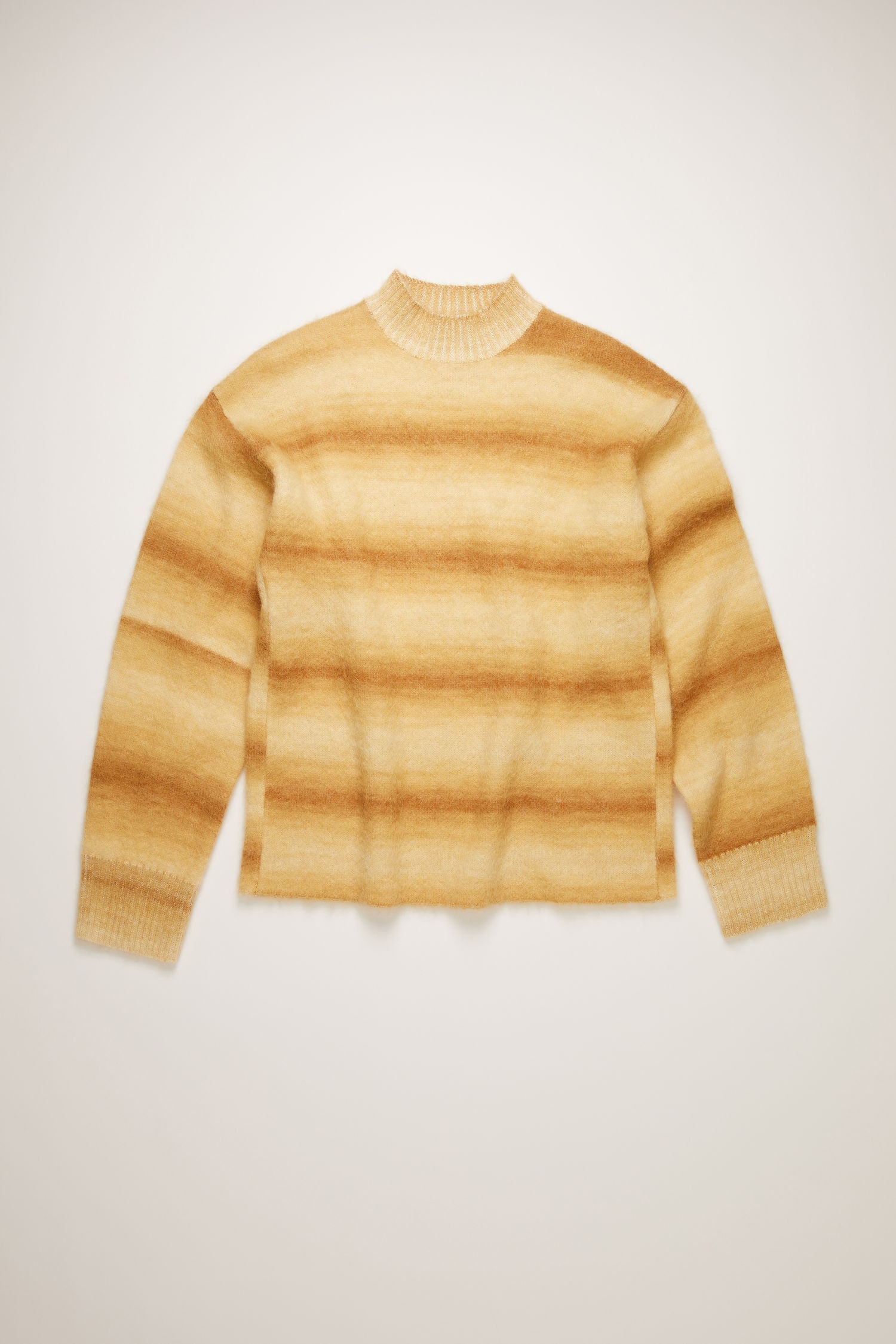 Ombre stripe sweater sand beige - 1