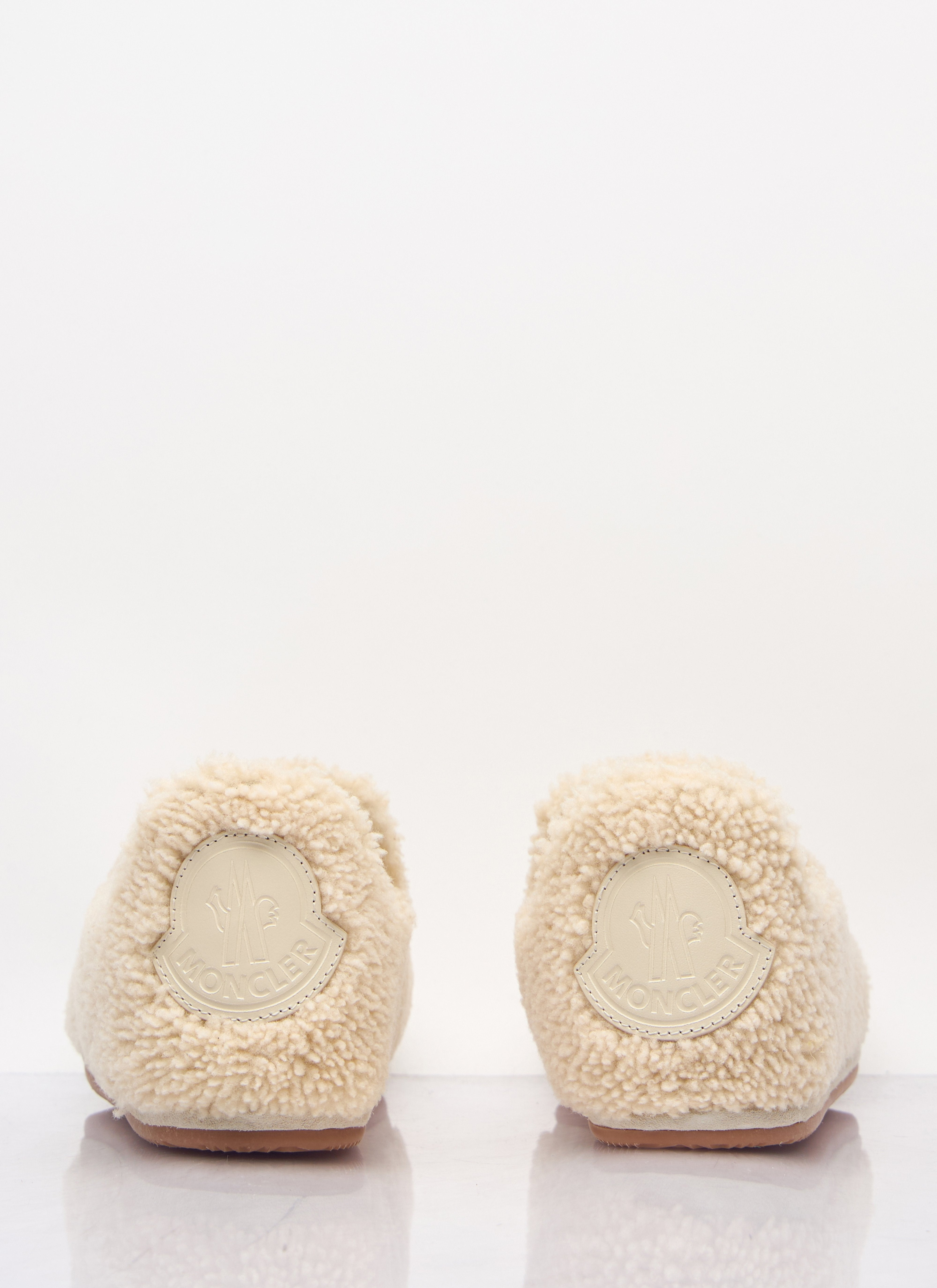 Moncler Women Snug Shearling Flats - 5