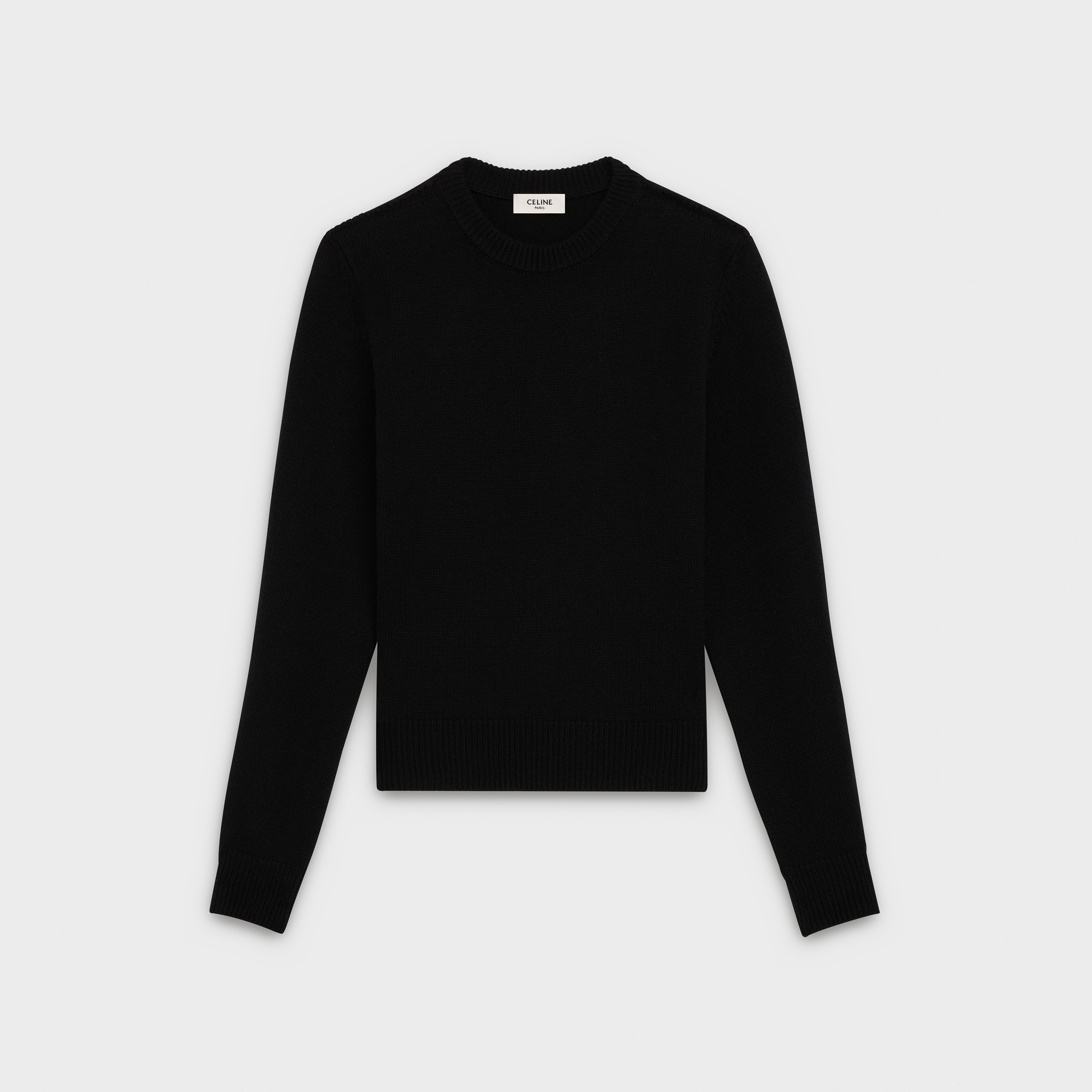 crew neck sweater in iconic cashmere - 1