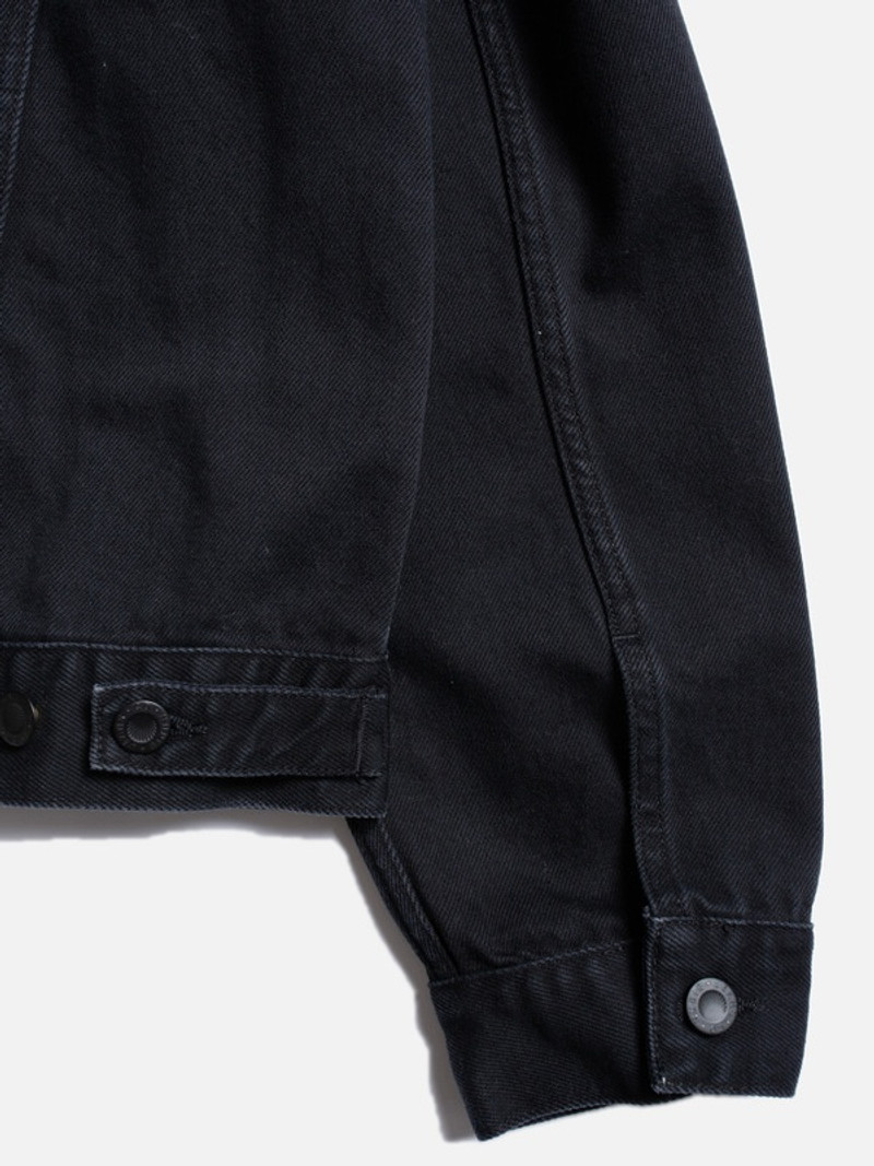 Berit Denim Jacket Asphalt Black 7