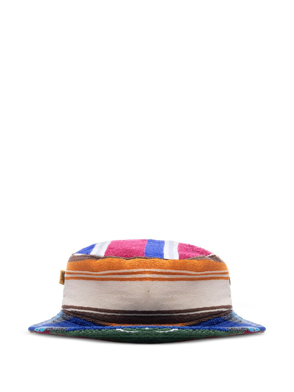 striped-pattern bucket hat - 2