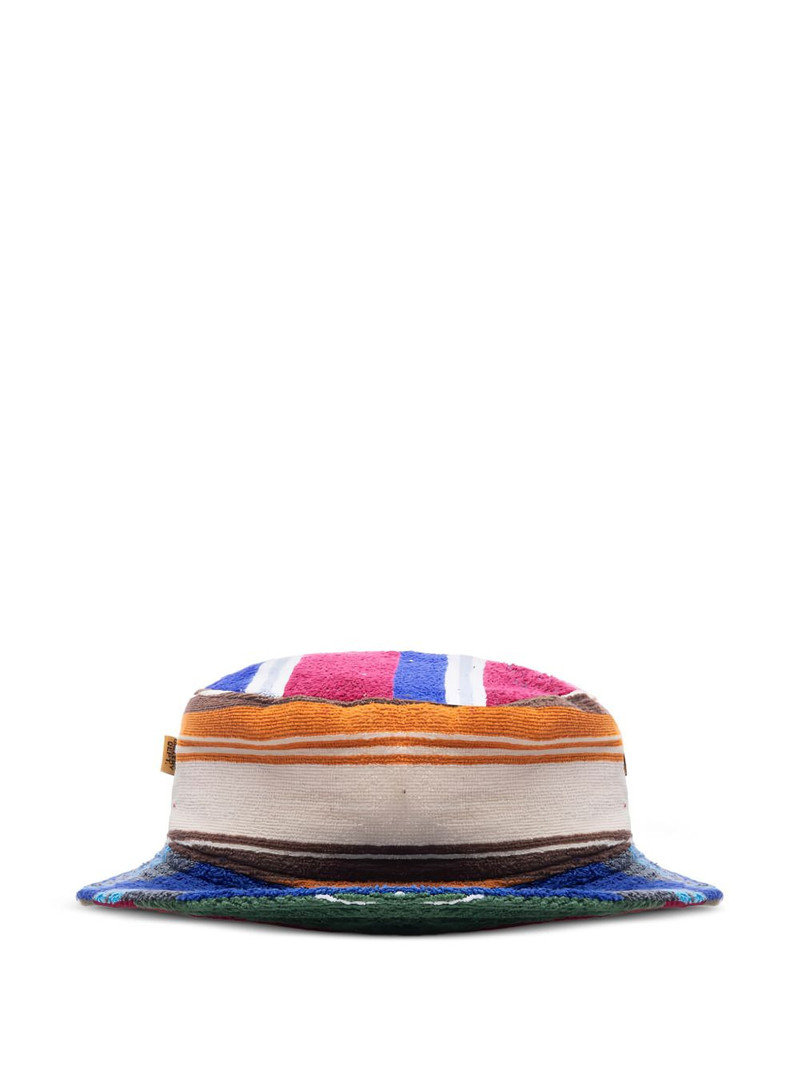 GALLERY DEPT. striped-pattern bucket hat outlook