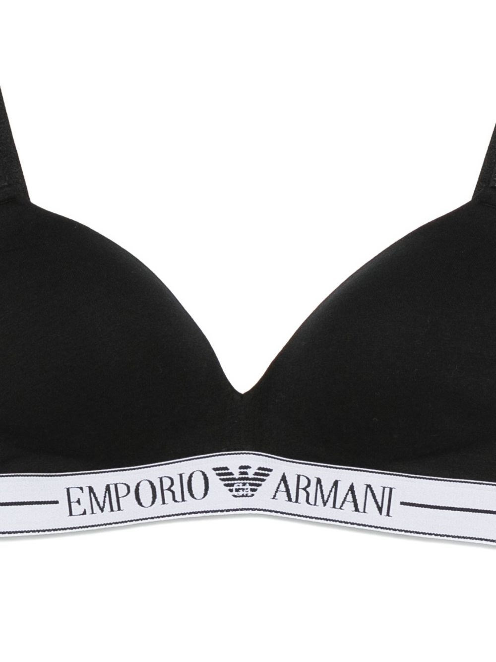 Logo padded bra - 2
