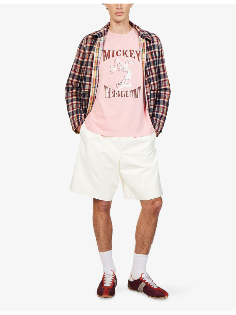 thisisneverthat® thisisneverthat x Disney Open Arms Mickey Printed Cotton T-Shirt outlook