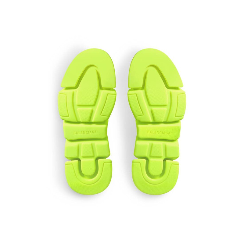 Men's Speed 2.0 Recycled Knit Slide Sandal in Fluo Yellow 7