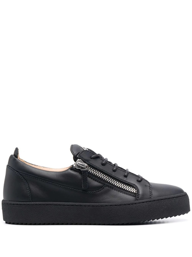 Frankie low-top zip-detail sneakers 1