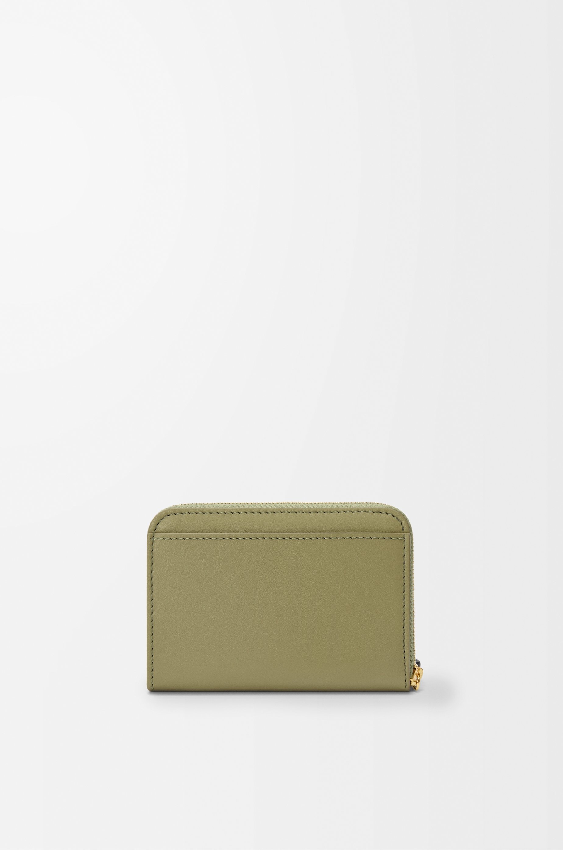 Zipped coin purse in shiny nappa calfskin - 4