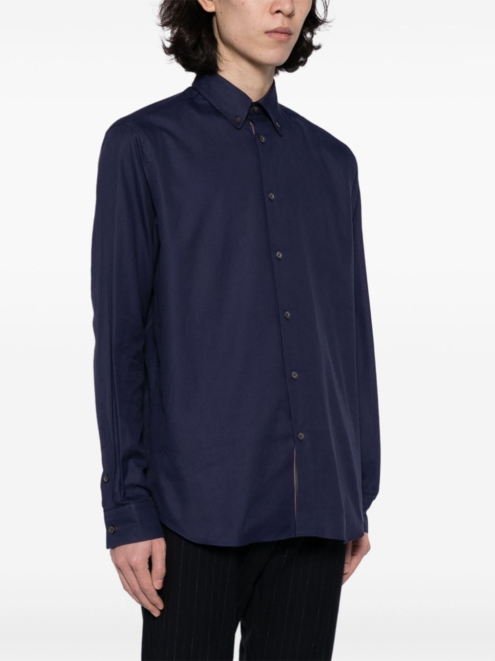 long-sleeve cotton shirt - 3