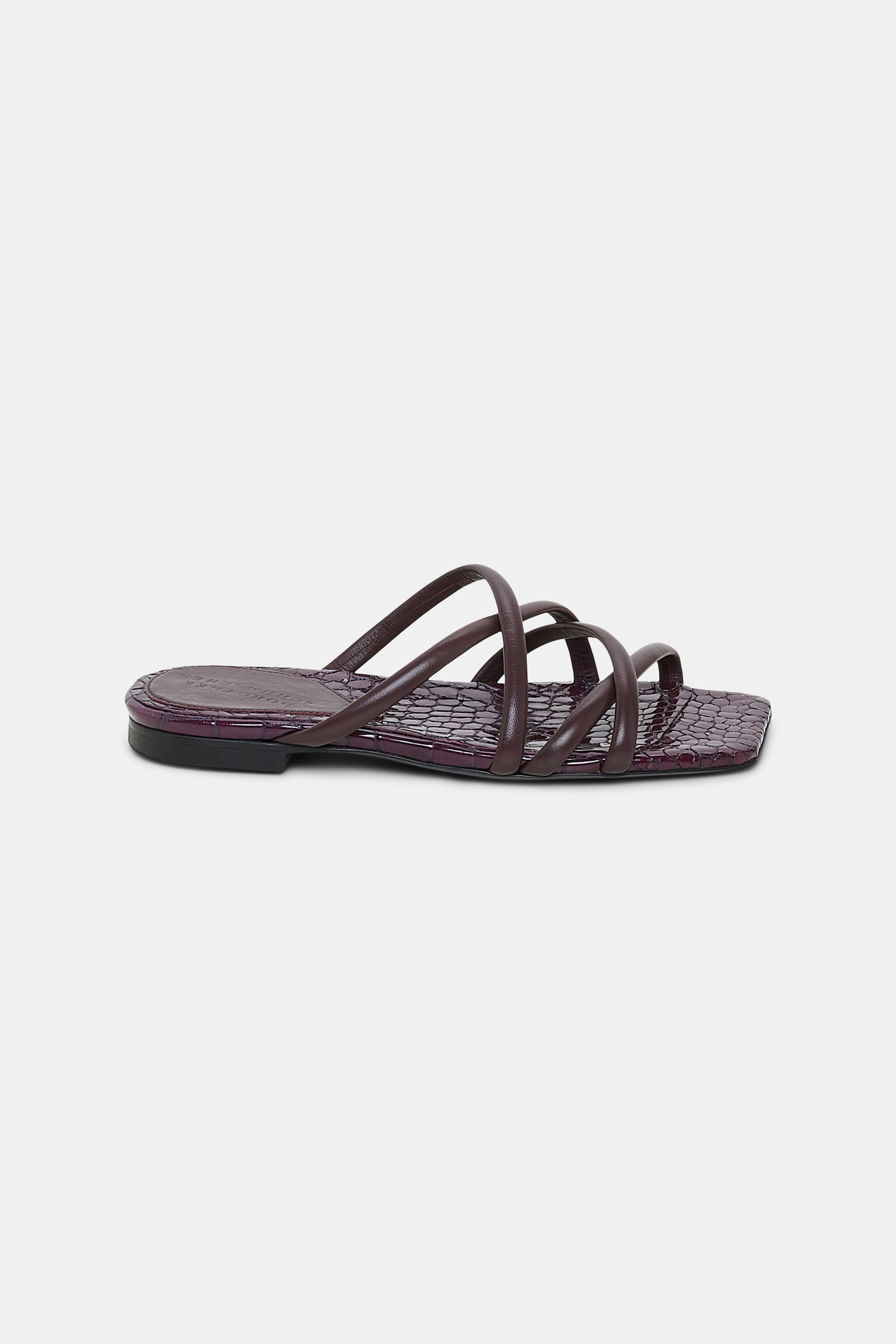 EXOTIC SHINE flat sandal - 1