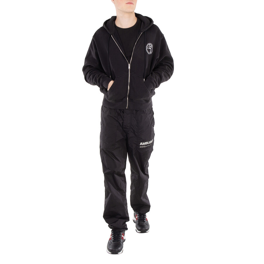 Ambush Logo-Embroidered Organic Cotton Hoodie - 2