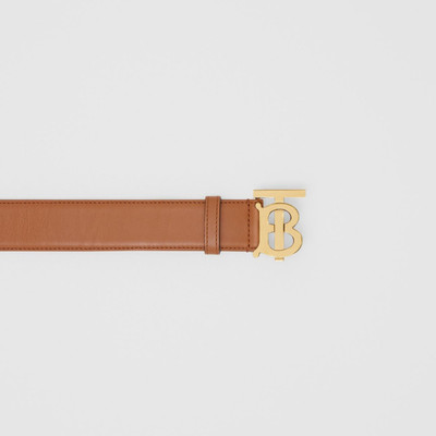 Burberry Monogram Motif Leather Belt outlook