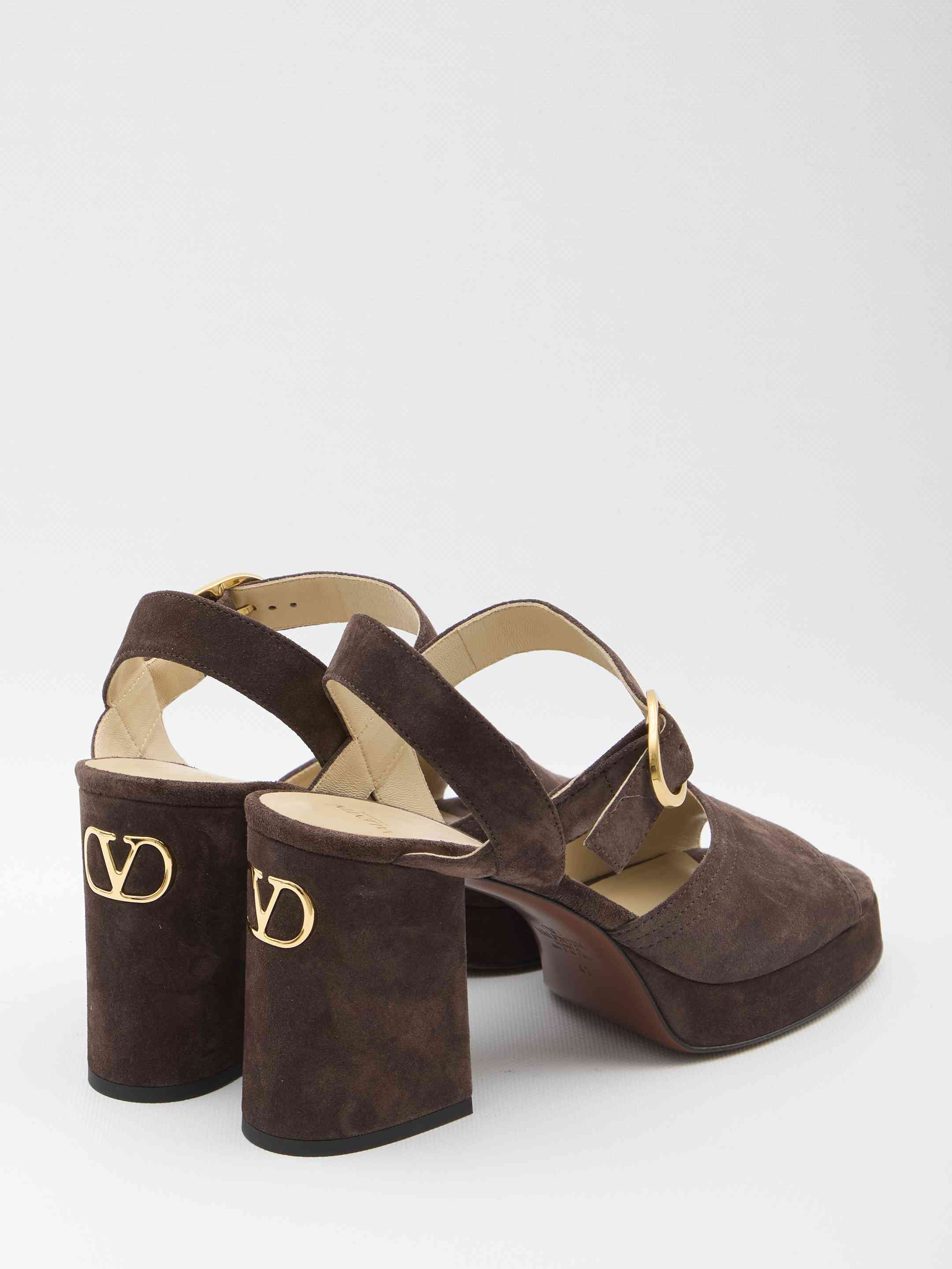 Valentino Garavani Women Suede Sandals - 3