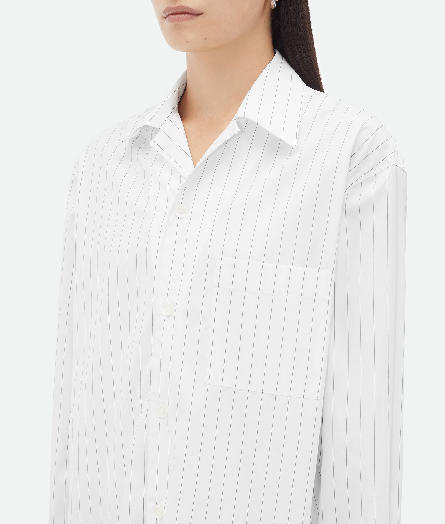 Cotton Pinstripe Shirt - 4