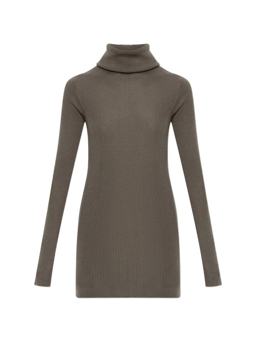Tube ribbed-knit turtleneck top - 1