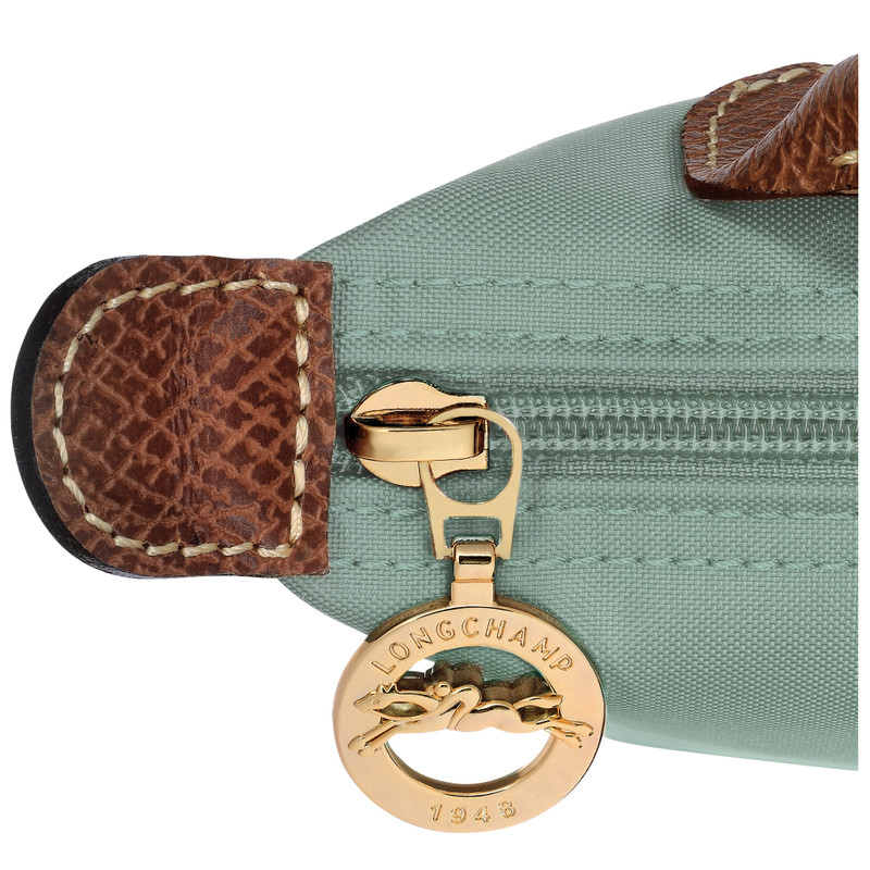 Le Pliage Original Pouch with handle Celadon - Recycled canvas 6