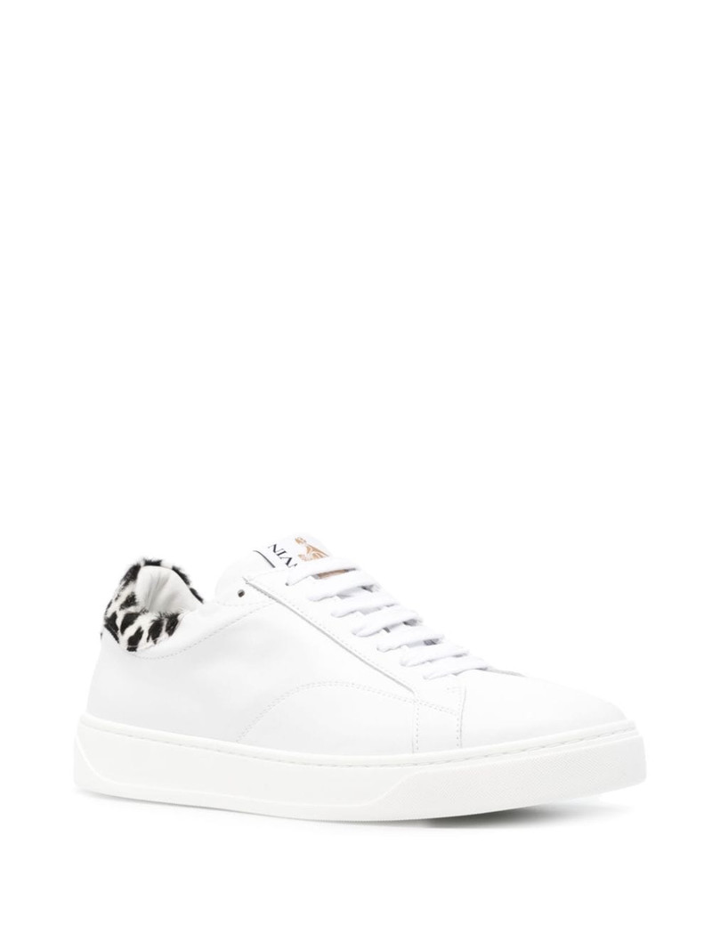 Lanvin DDB0 leather sneakers outlook